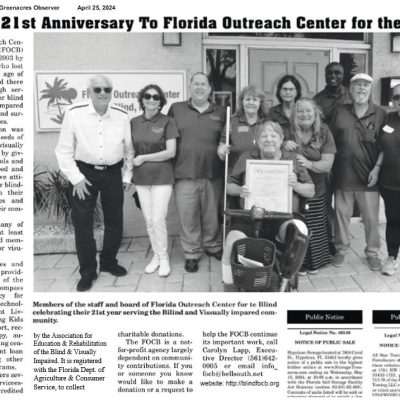 black and white photo of newspaper article